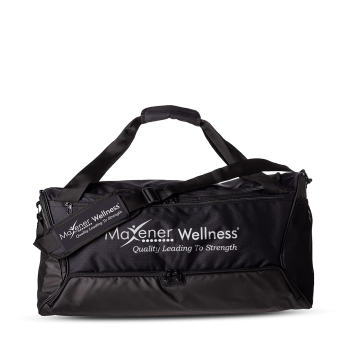 Maxener Wellness Polyester 30cms Duffle Bag Black 