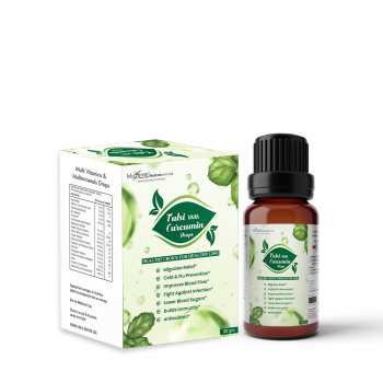 Maxener Wellness Tulsi with Curcumin Drops 