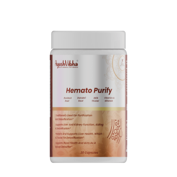 AyushVibha Hemato Purify 30 Capsules